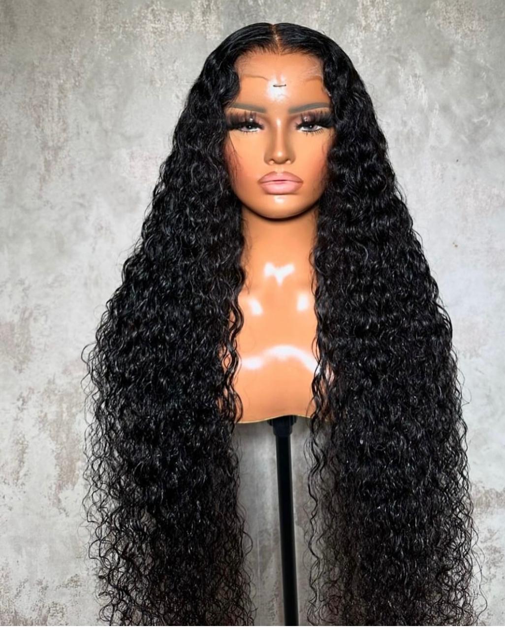 13X4 Double Drawn Curls Hair Donor
