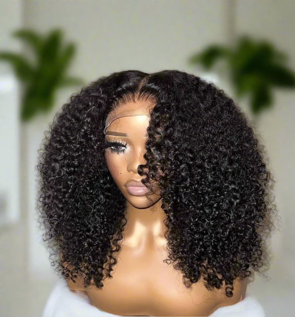 13X4 Double Drawn Curls Hair Donor