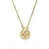Gold Color Four leaf Clover Pendant