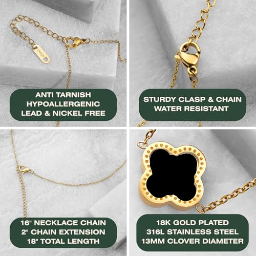 Vanity Four Leaf Clover Necklace