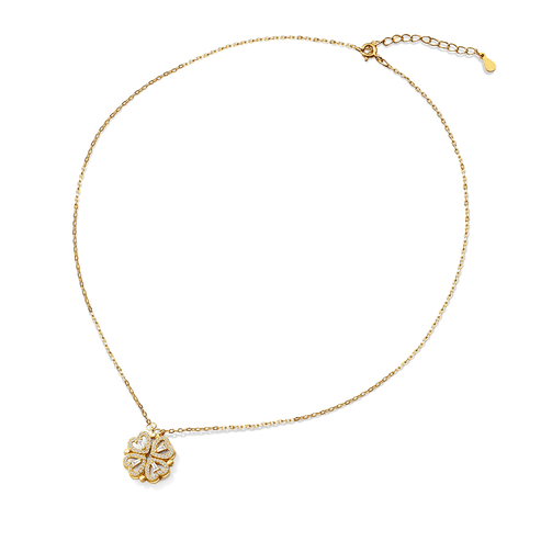 Gold Color Four leaf Clover Pendant