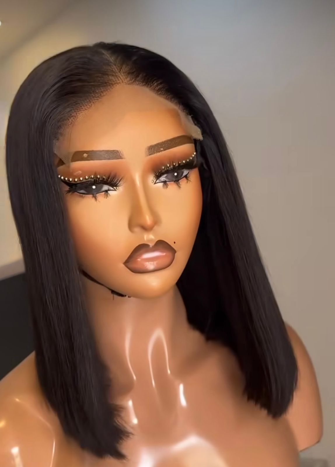 5X5 Glueless Super Double Drawn Straight Hair