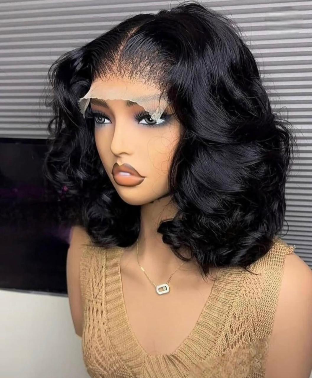 5X5 Glueless Super Double Drawn Bouncy Vietnamese Hair Donor Curls