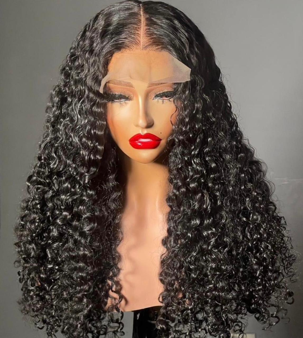 4x4 Glueless Double Drawn Italian Curls