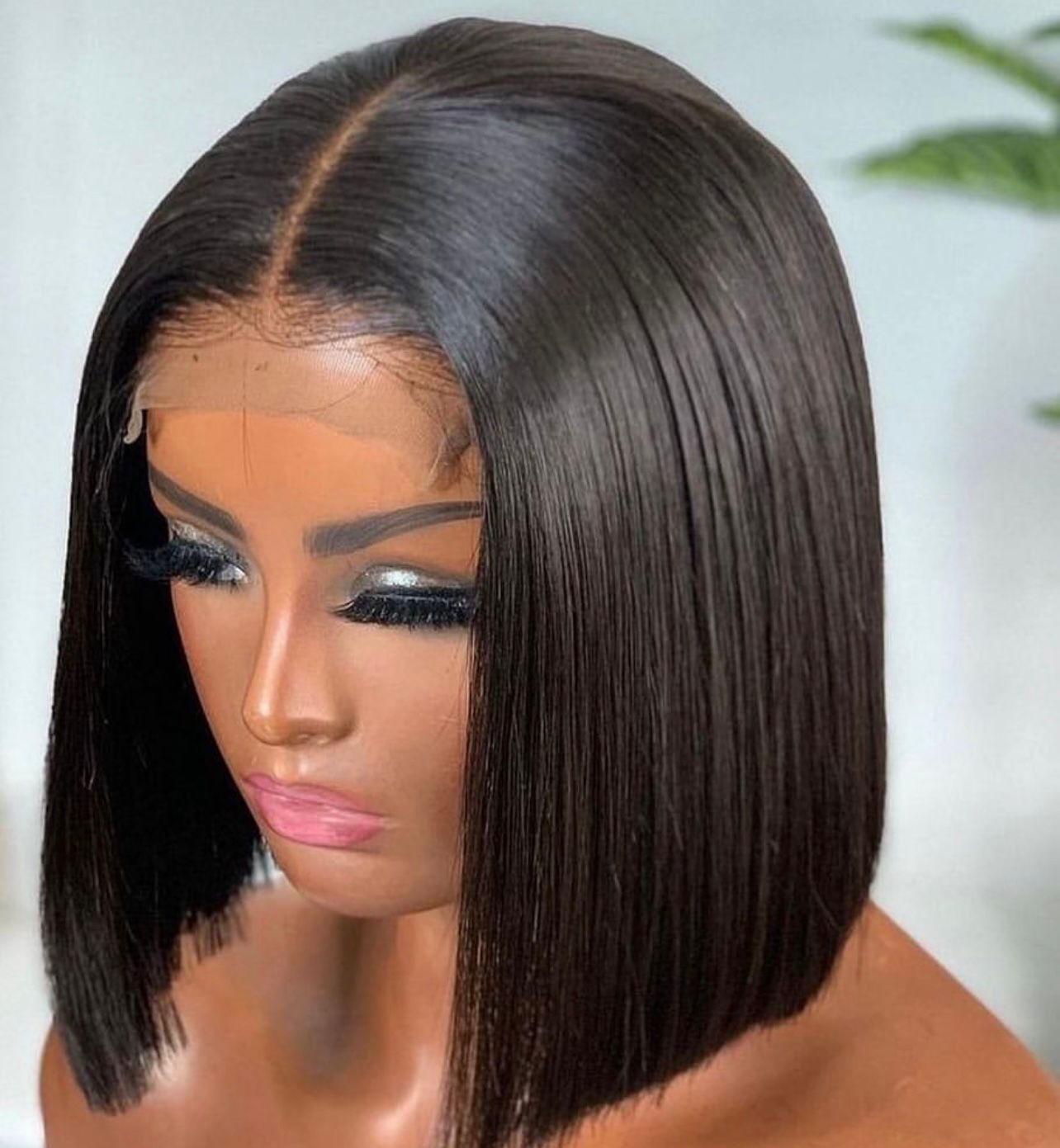 4x4 Glueless Double Drawn Straight Hair Vietnamese