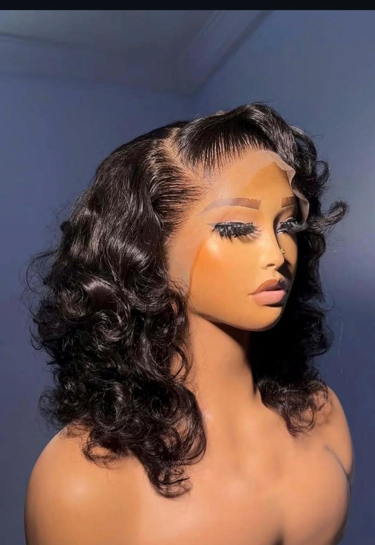 13x4 Frontal Super Double Drawn Bouncy HD Lace Hair donor