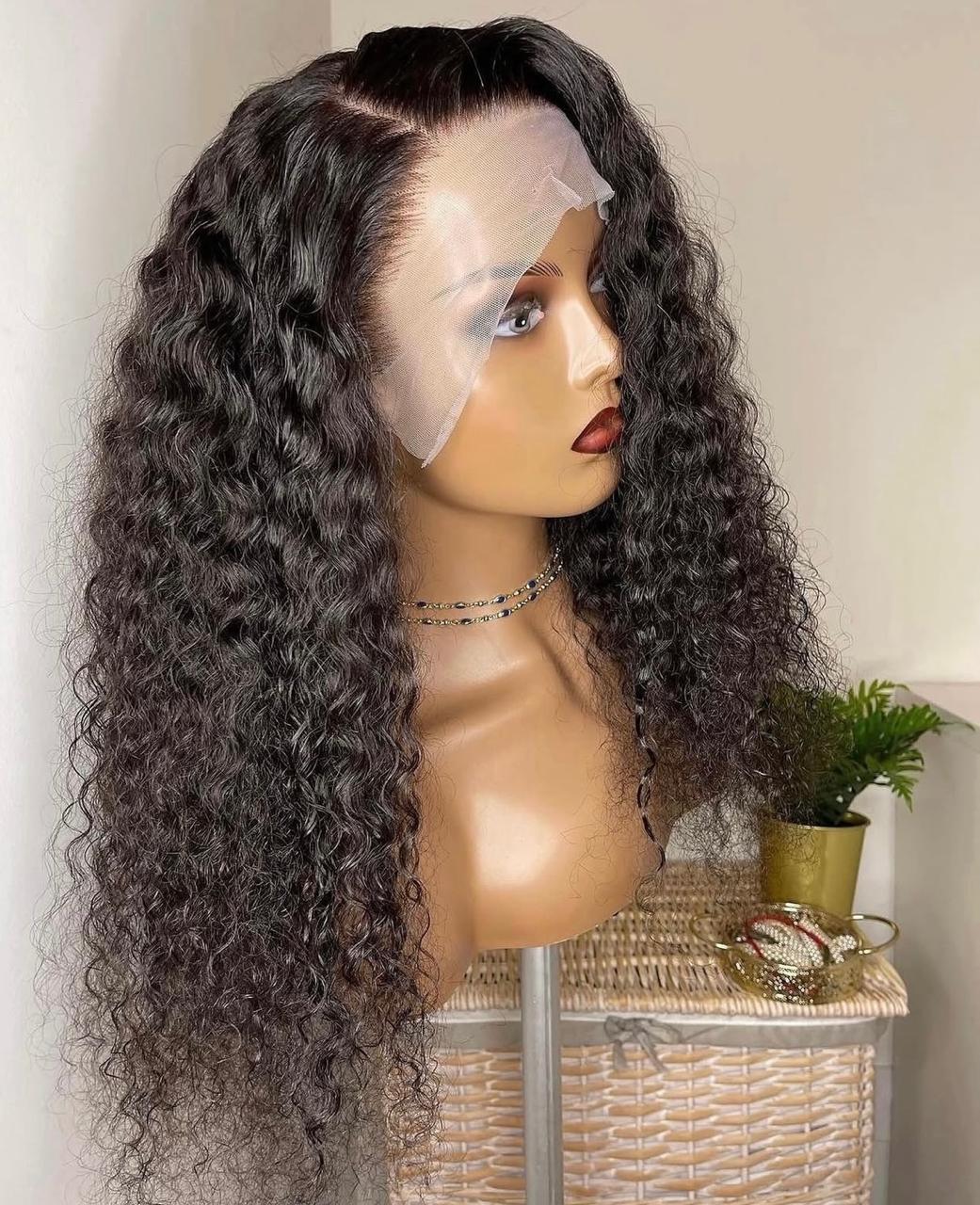 13x4 Malaysian Curls Frontal Grade 13A